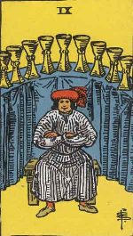 Tarot Card: Nine of Cups