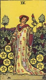 Tarot Card: Nine of Pentacles