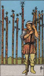 Tarot Card: Nine of Wands