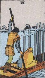Tarot Card: Six of Swords