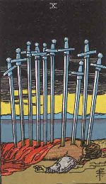 Tarot Card: Ten of Swords