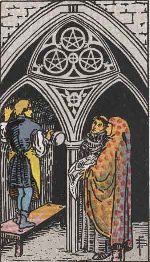 Tarot Card: Three of Pentacles