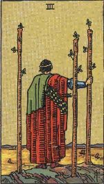 Tarot Card: Three of Wands