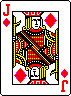 Jack of Diamond  Tarot Card