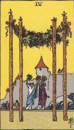 Tarot Card: Four of Wands