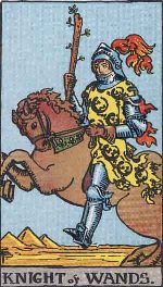 Tarot Card: Knight of Wands