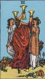 Tarot Card: Three of Cups